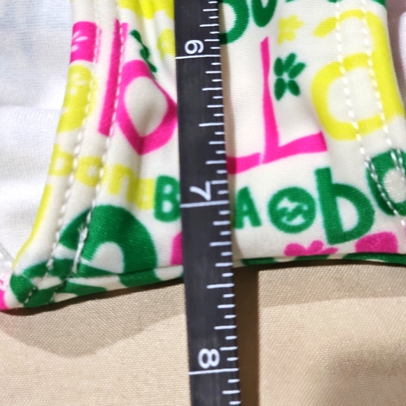 🆑️ BILLABONG Bright Neon Bikini | Triangle Top Halter Closure Side Tie S - Picture 13 of 16